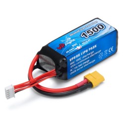 Li-Po Batteri 4S 14,8V 1500mAh 80C XT60-Kontakt