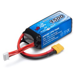 Li-Po Batteri 4S 14,8V 1500mAh 80C XT60-Kontakt