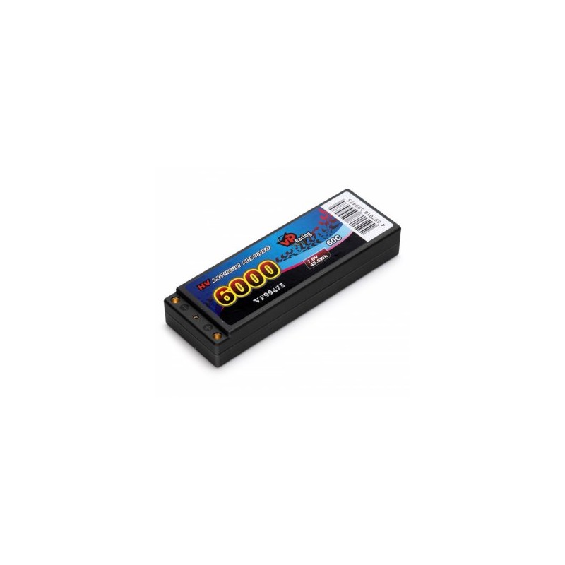 Li-Po Batteri 2S 7,6V 6000mAh 60C LCG EFRA2020