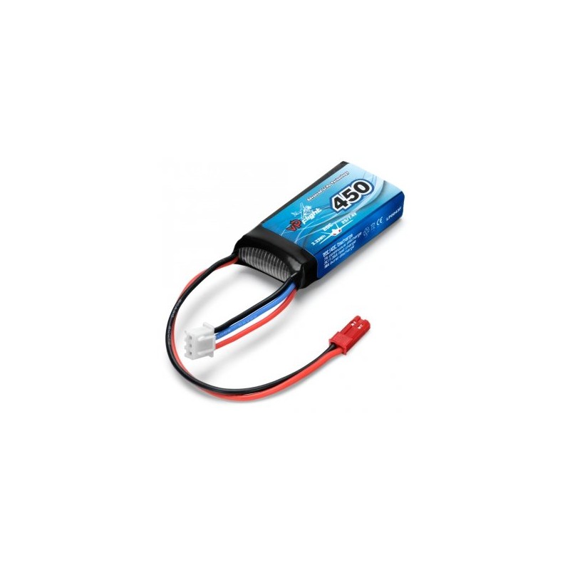 Li-Po Battery 2S 7,4V  450mAh 20C BEC-Connector