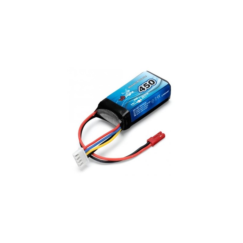Li-Po Battery 3S 11,1V  450mAh 20C BEC-Connector