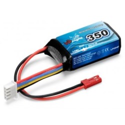 Li-Po Batteri 3S 11,1V  350mAh 20C BEC-Kontakt