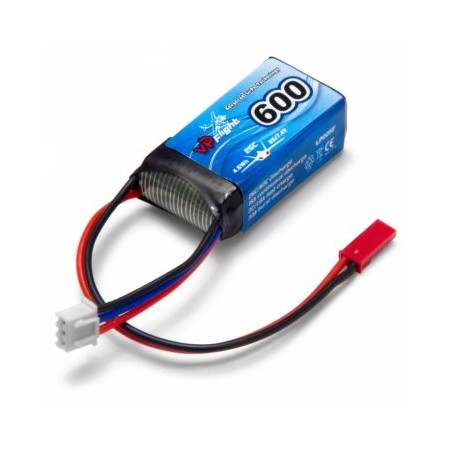 Li-Po Battery 2S 7,4V  600mAh 25C JST-RCY (BEC)