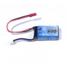 Li-Po Battery 2S 7,4V  600mAh 25C JST-RCY (BEC)