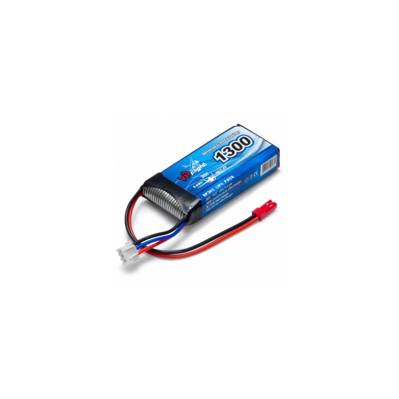 Li-Po Battery 2S 7,4V 1300mAh 30C JST-RCY (BEC)