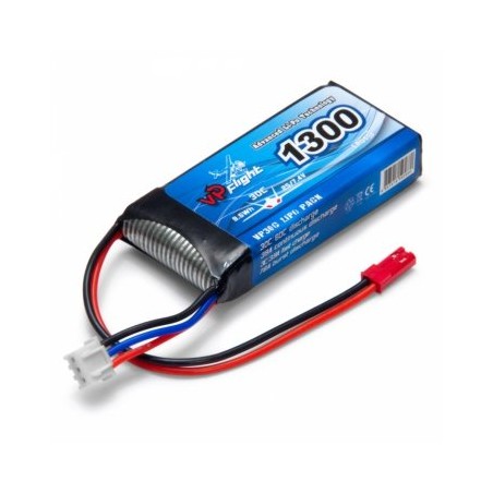 Li-Po Battery 2S 7,4V 1300mAh 30C JST-RCY (BEC)