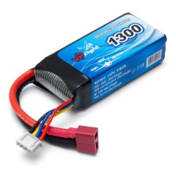 Li-Po Battery 3S 11,1V 1300mAh 30C T-Connector