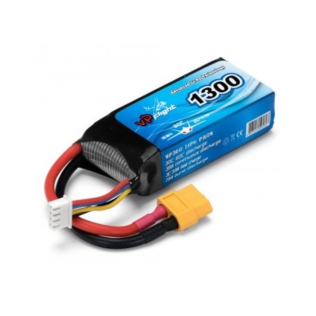 Li-Po Battery 3S 11,1V 1300mAh 30C XT60-Connector