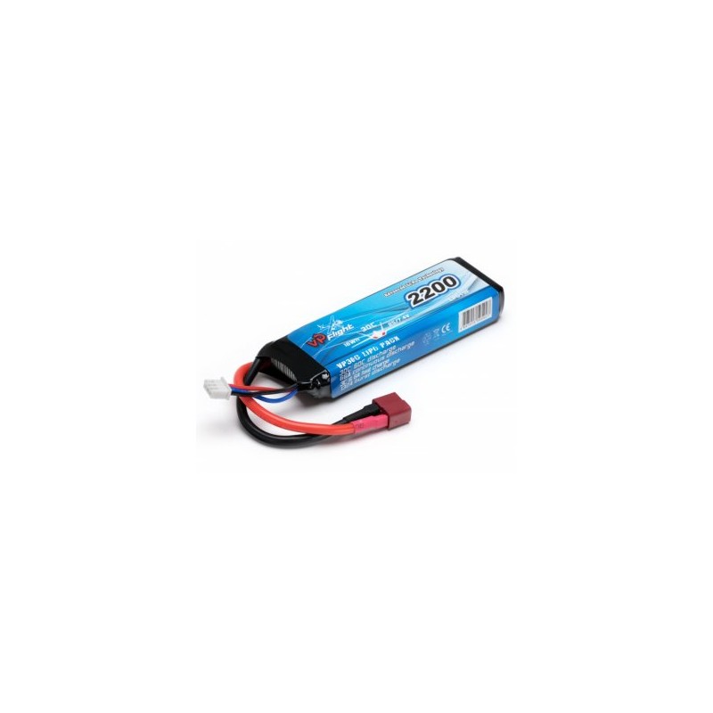 Li-Po Battery 2S 7,4V 2200mAh 30C T-Connector