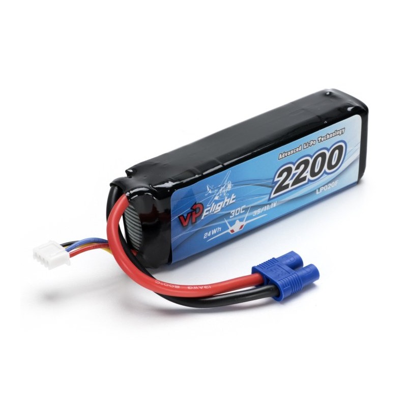 Li-Po Battery 3S 11,1V 2200mAh 30C EC3-Connector