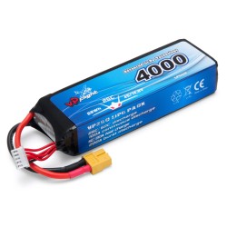 Li-Po Battery 4S 14,8V 4000mAh 25C XT60-Connector