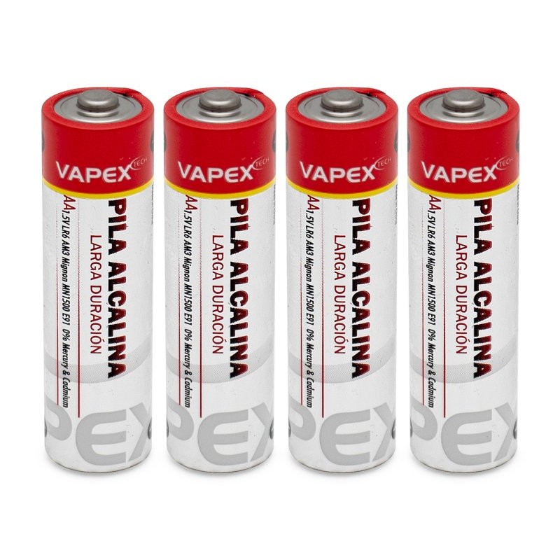 Plus Alkaline batteries AA (4)
