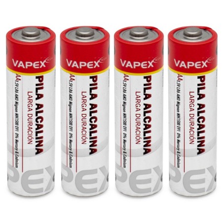 Plus Alkaline batteries AA (4)