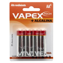 Plus Alkaline batteries AA (4)