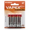 Plus Alkaline batteries AA (4)