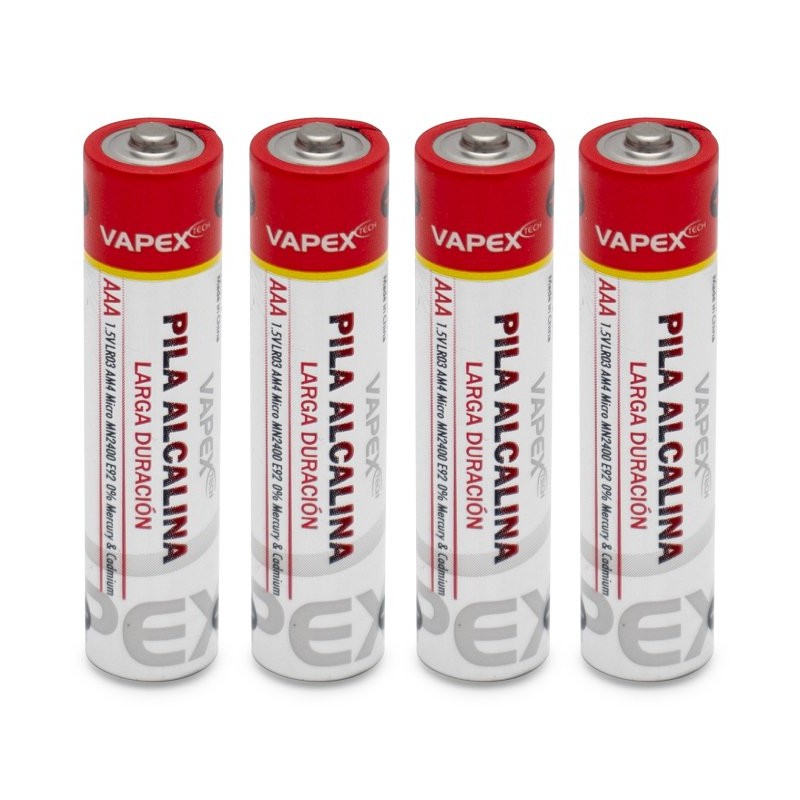 Plus Alkaline Batteries AAA (4)