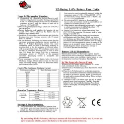 Li-Po Batteri 2S 7,4V 3300mAh 30C T-kontakt