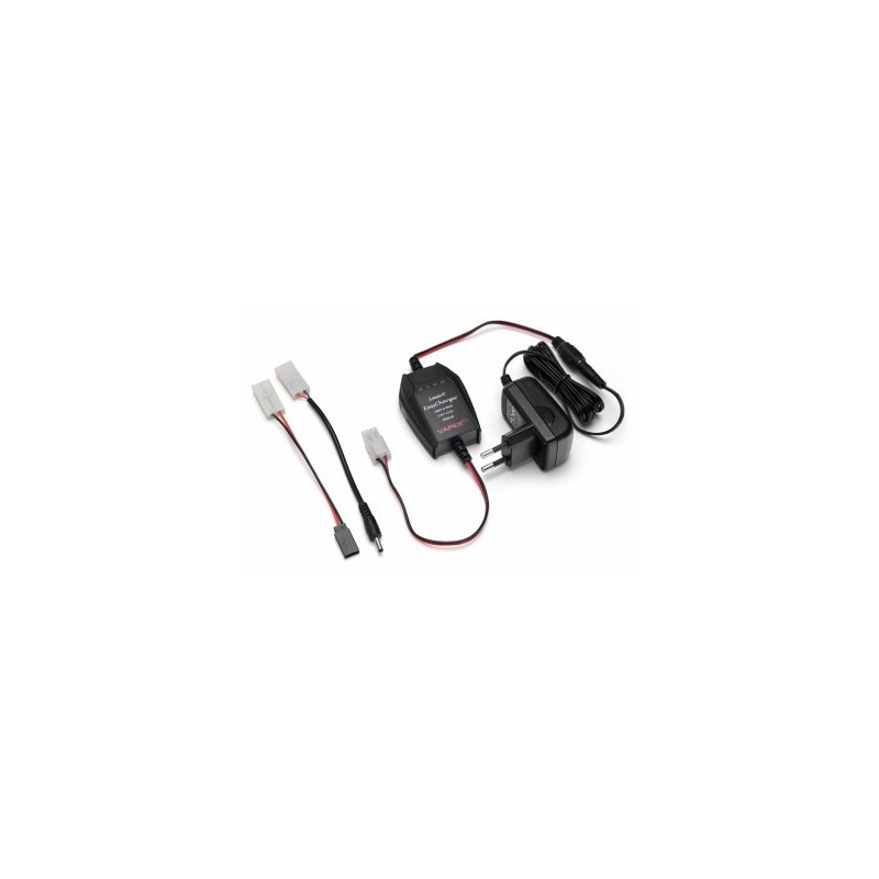 Charger 4-10 NiMH 500mA Tamiya &amp; Futaba 3,5x1,6mm RX/TX