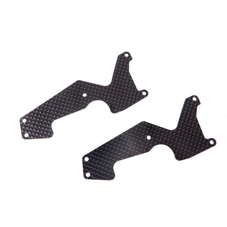 FRONT LOWER ARM PLATE 1,2 mm (CFRP) TRUGGY