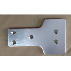 Hasplåt Aluminium Fram