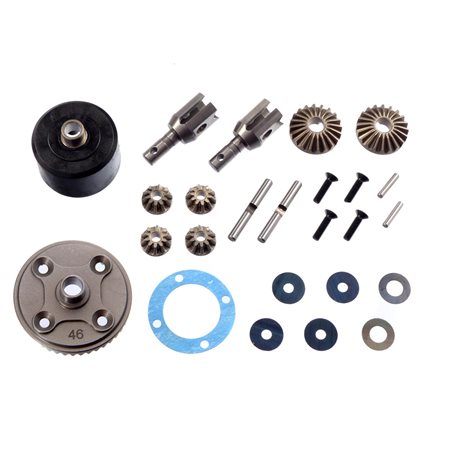 F/R DIFF. GEAR SET 46T TRUGGY (HT DIFF.)