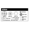 F/R DIFF. GEAR SET 42T