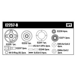 F/R DIFF. GEAR SET 44T