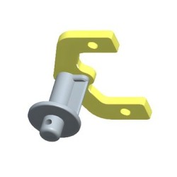 Karossfäste bracket bakre