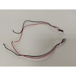 LED Kablage Backspegel (Gul)