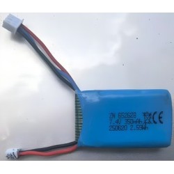 Batteri Lithium 7.4V 350mAh