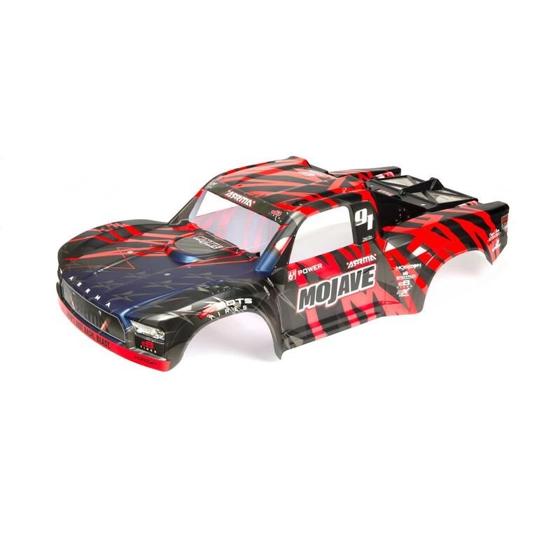 1/7 Painted Body Black/Red: MOJAVE 6S BLX