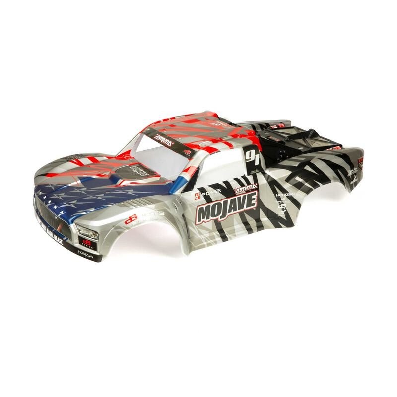 1/7 Painted Body Silver/Red: MOJAVE 6S BLX