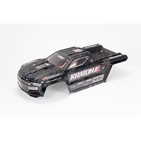 1/5 Painted Body Black: KRATON 4X4 8S EXB