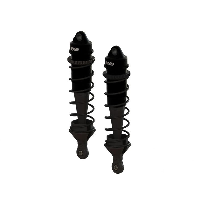 Shock Set Bore:16mm Length: 117mm Piston: 8x1.2mm Oil: 1300cSt Emulsion Caps