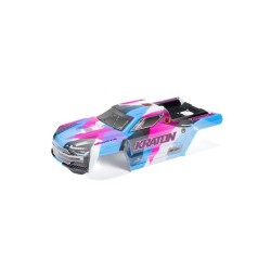 1/8 Painted Body with Decals Blue/Pink: KRATON 6S BLX V7