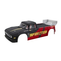 INFRACTION 4X4 All-Road 3S BLX Painted Decaled Trimmed Body Black/Red