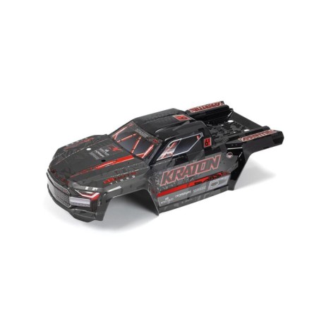 KRATON 6S EXB Painted Decalled Cut Body Black / Red