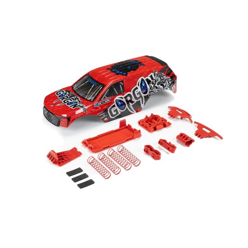 GORGON Painted Decaled Body Set Red