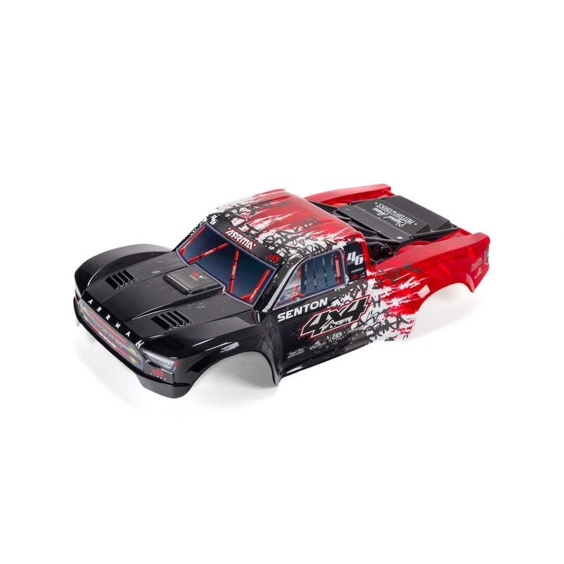 1/10 Painted Body Red: SENTON 4X4 BLX