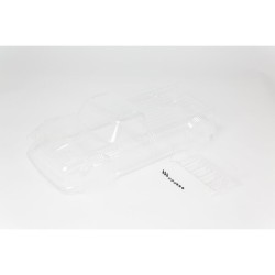 1/8 Clear Body with Decals: INFRACTION 4X4 3S