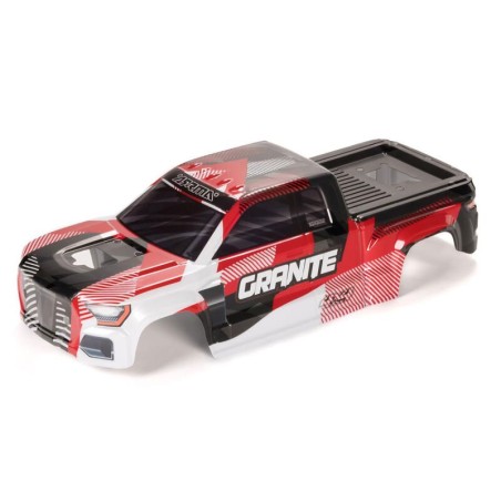 GRANITE Clipless Painted Decaled Trimmed Body Red
