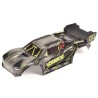 1/10 Painted Decaled Trimmed Body Set with Hidden Body Mount Yellow/Black: VORTEKS 2WD