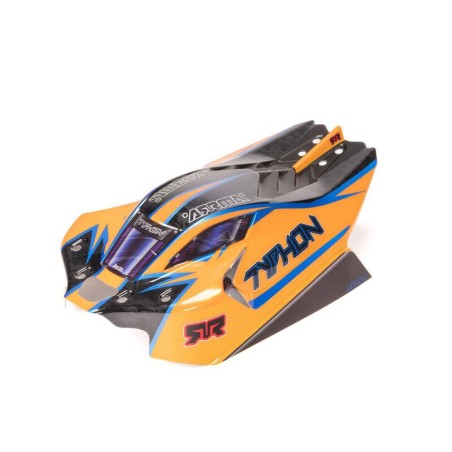 1/8 Clipless Painted Decaled Body Orange: TYPHON 4X5