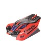 1/8 Clipless Painted Decaled Body Black: TYPHON 4X5