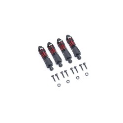 Aluminum Shock Set 58mm Length 300cSt Oil (4): GROM