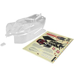 1/8 Body with Decals Clear : TYPHON 6S BLX