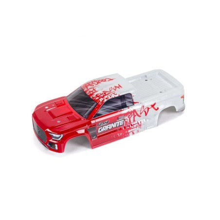 1/10 Painted Body Red: GRANITE 4X4 BLX