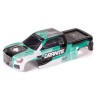 1/10 Clipless Painted Decaled Trimmed Body Green/Black: GRANITE 4X5