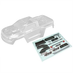 1/10 Body with Decals Clear: GRANITE 4x5