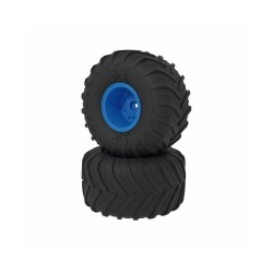 dBoots Chevron MT Tire Set Glued Blue